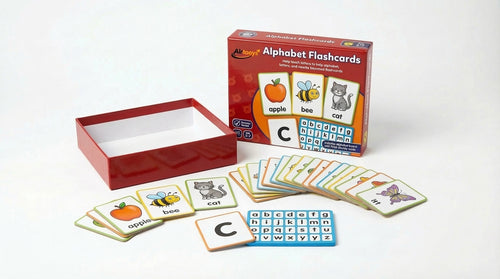 Alphabet Flash Cards for Kids Ages 3+